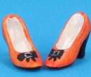 Tc0715 - Scarpe arancione da donna 