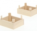 Tc1023 - Due scatole di legno