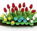 Tc0909 - Fioriera con tulipani