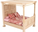 Mb0132 - Letto con baldacchino 