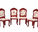Mb0555 - Quattro sedie di mogano