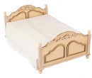 Mb0161 - Letto non verniciato