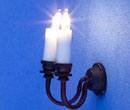 Lp0115 - Lampada due candele nere