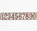 Tc0693 - Kupferfarbene Zahlen