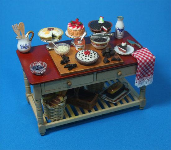Re17271B - Mesa con tartas
