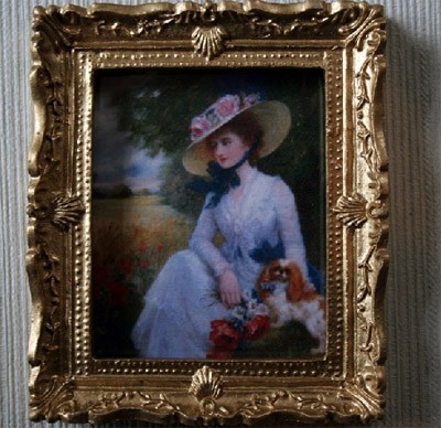Tc1834 - Quadro donna sola