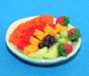 Sm7601 - Assiette avec des fruits 