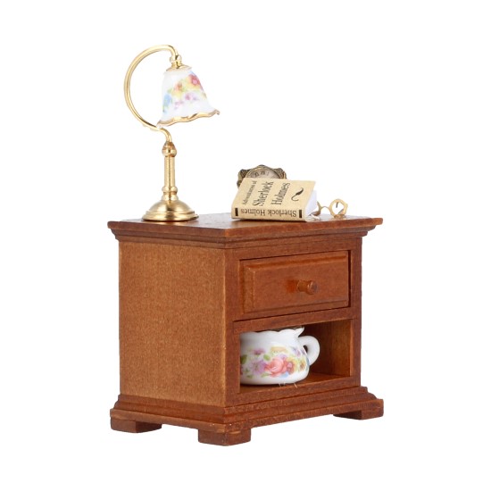 Re18275 - Mesita de noche decorada