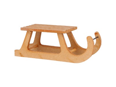 Ou0006 - Wooden sled
