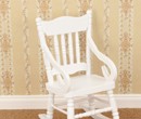 Mb0647 - White rocking chair
