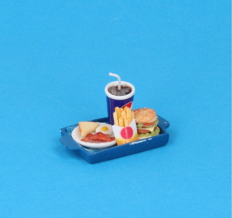 Sm3601 - Bandeja con hamburguesa