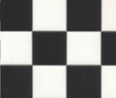 Wm34360 - Carrelages à carreaux noirs 