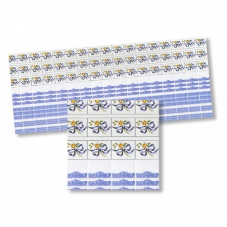 Wm34376 - Blue Borders