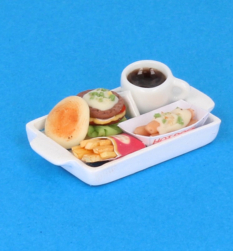 Sm3606 - Bandeja con hamburguesa