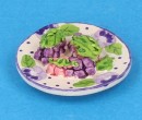 Tc2408 - Plate with grapes