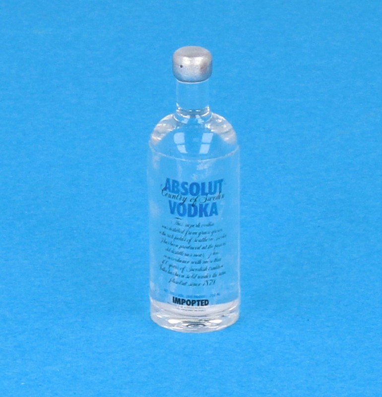 Bouteille Vodka miniature maison poupée Bouteille miniature, épice