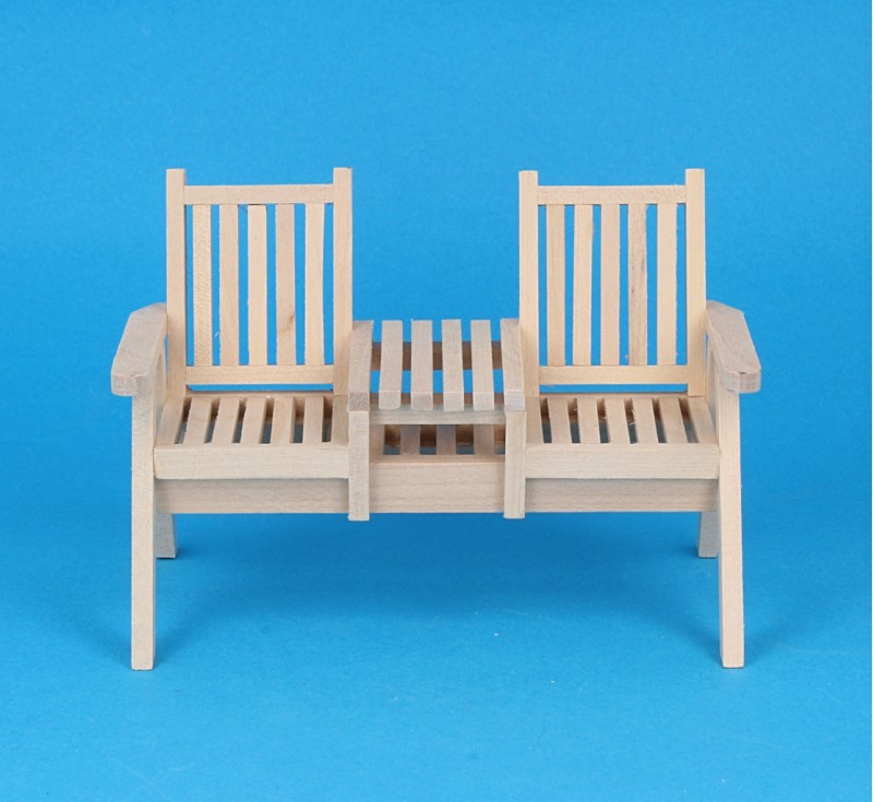 Mb0306 - Silla doble de jardín