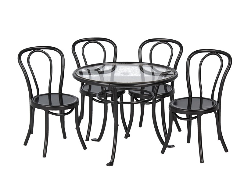 Mb0364 - Table with four chairs