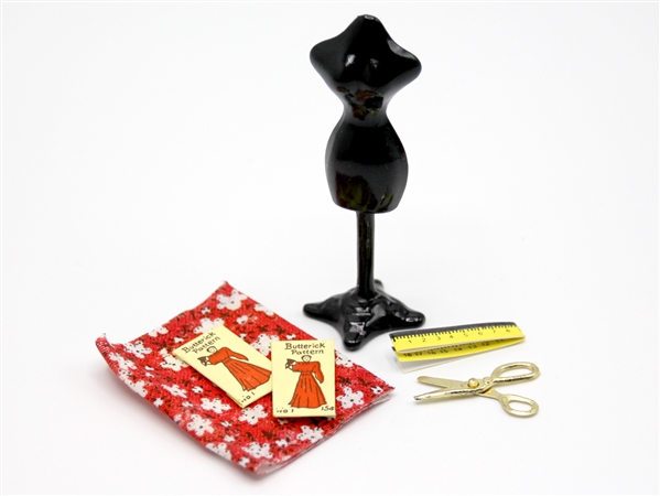 Tc0223 - Mannequin bust avec accessoires 