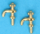 Tc0325 - Deux robinets dorés