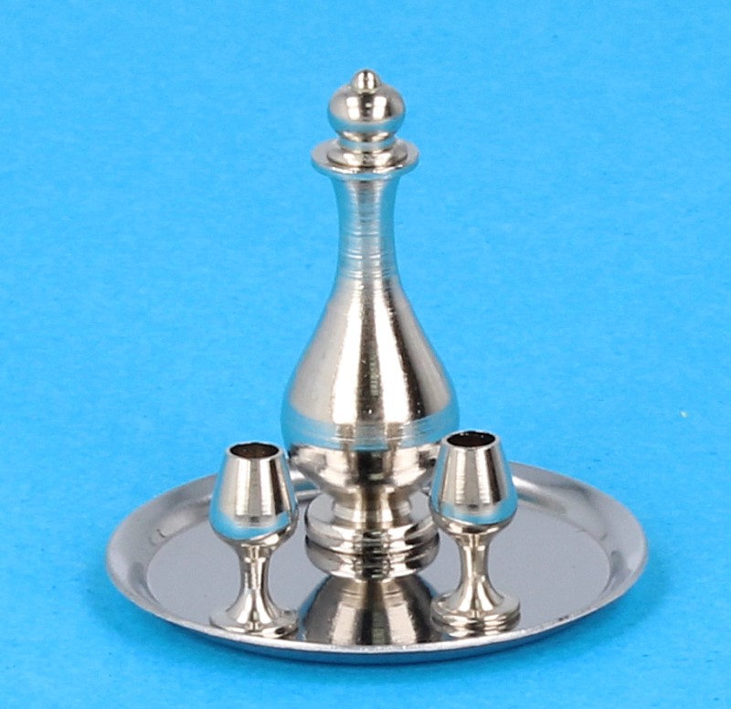 Tc2285 - Dekanter Set aus Metall