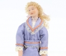 Hb0093 - Woman with violet dress