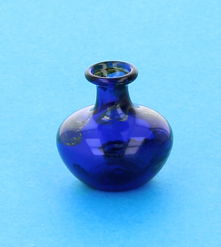 Tc0328 - Vase à décor bleu 