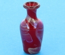 Tc0774 - Vase décoration rouge 