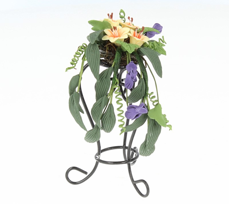 Ch36168 - Macetero con flores