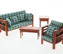 Cj0027 - Sofa with tables