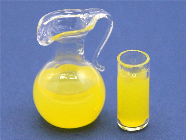 Tc0312 - Pichet de jus avec verre 