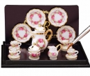 Re13436 - Coffee set with roses