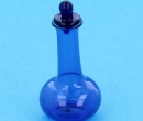 Tc2596 - Bottiglia di cristallo blu