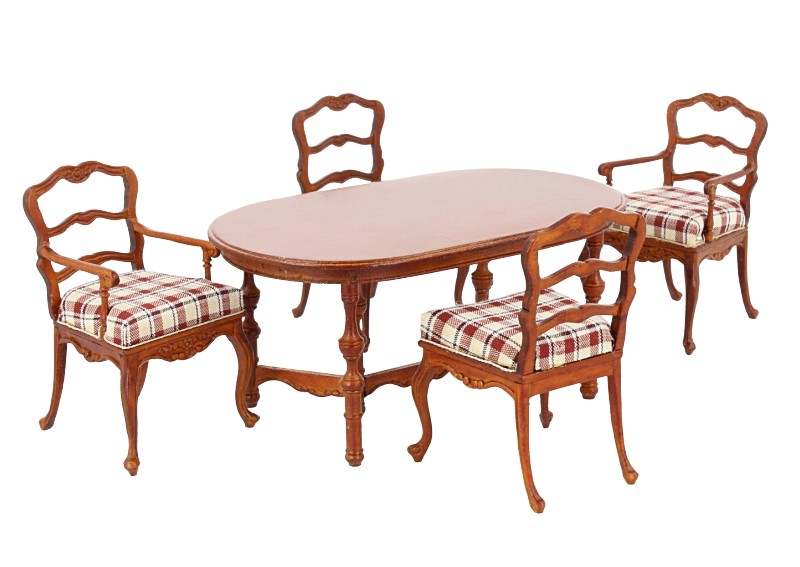 Cj0041 - Table et quatre chaises 