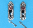 Tc0402 - Two silver lockes