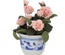 Mb0538 - Grand Pot de fleurs avec des roses