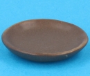 Cw1222 - Assiette brune 