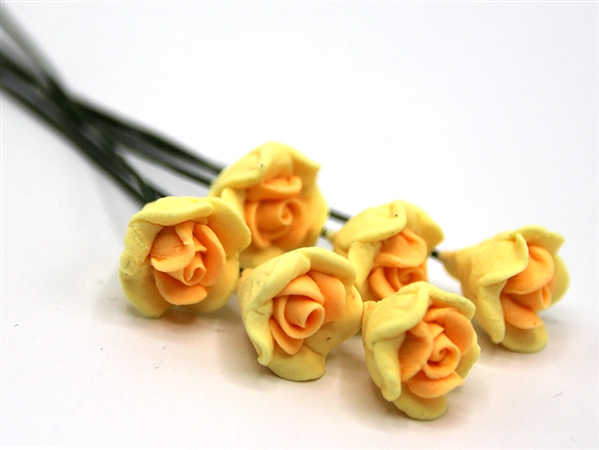 Tc0012 - Six fleurs jaunes