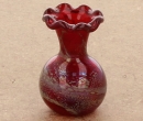 Tc0347 - Vase décoration rouge
