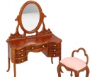 Cj0021 - Dressing table with stool