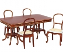 Cj0054 - Table avec 4 chaises 