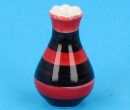 Cw6223 - Striped vase