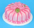 Sm0508 - Cream Cake with Flowers