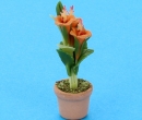 Sm8186 - Pot avec des fleurs 