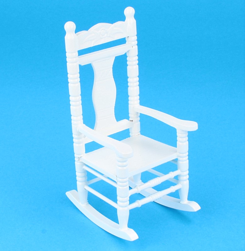 White rocking chair Mb0332 EuroMiniatures