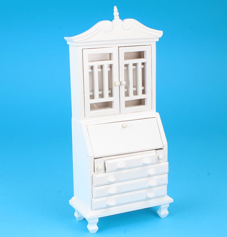 Mb0546 - Weiße Vitrine 