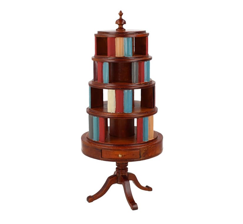 Melody Jane – Papier Peint Pour Bibliothèque De Maison De Poupée – Style Traditionnel – échelle 1/12 – 55x43 Cm