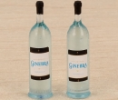 Tc0651 - Due bottiglie di gin