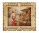 Tc1860 - Quadro mercato di fiori