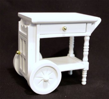 Mb0421 - Carrito de servicio blanco
